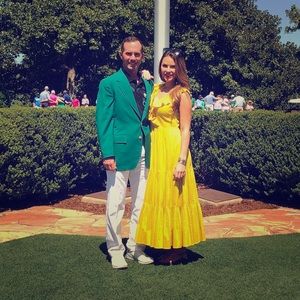 Kate Spade Tiered poplin dress